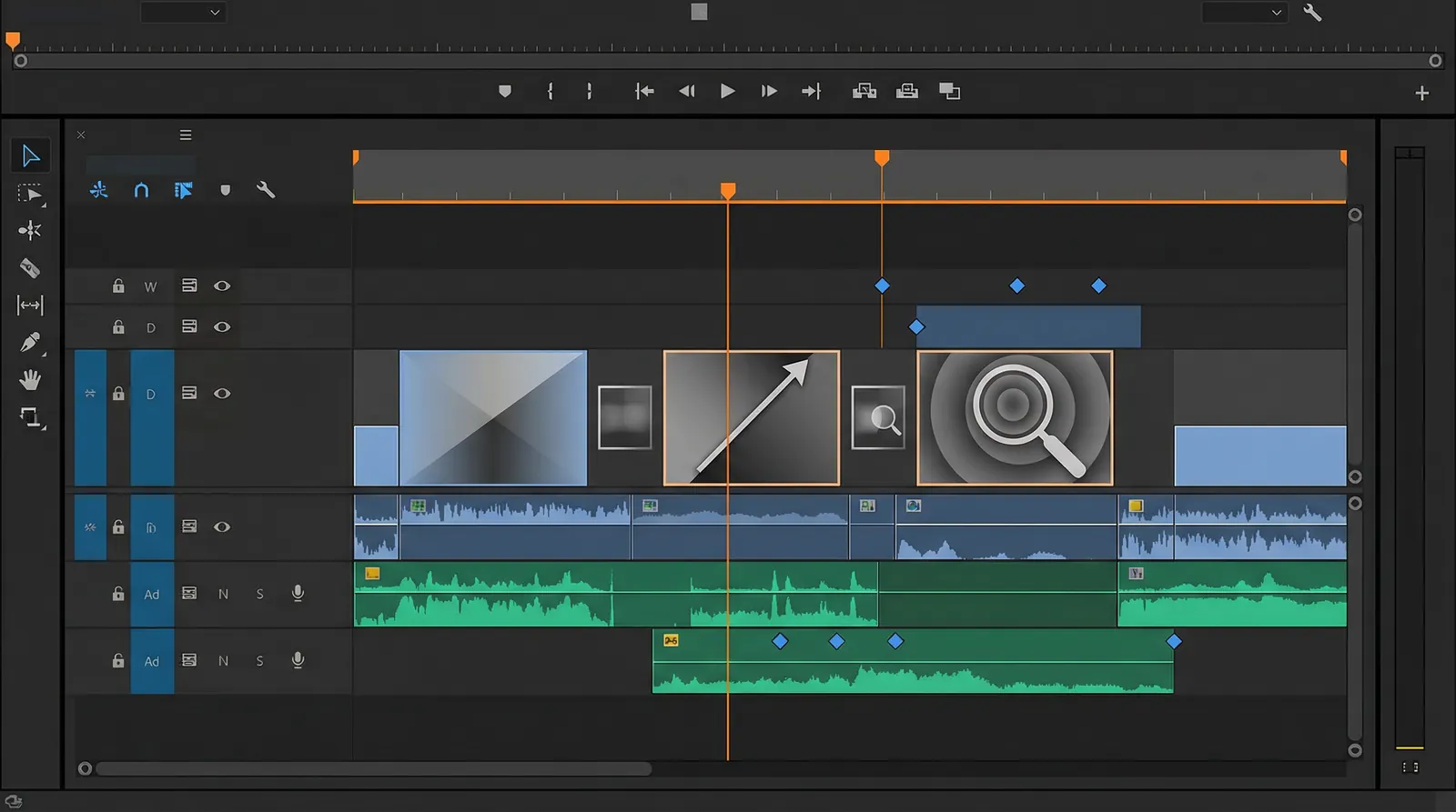 黑润润 创意转场特效教程预览